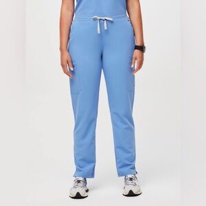 FIGS Yola™ Skinny Scrub Pants Size Large Ceil Blue 💙
